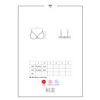 810-BRA-1 fekete melltartó