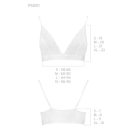 PS001 sportmelltartó fehér