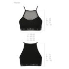 PS006 sportmelltartó fekete