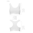 PS010 sportmelltartó fehér