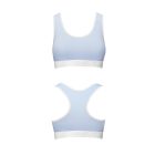 PS011 sportmelltartó kék-fehér