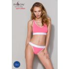 PS014 sportmelltartó pink-fehér