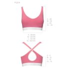 PS014 sportmelltartó pink-fehér